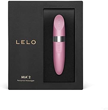 Lelo Mia 2 Vibrator za usne za usne za žene, USB punjiv, spontani i diskretan za žene, ružičasto