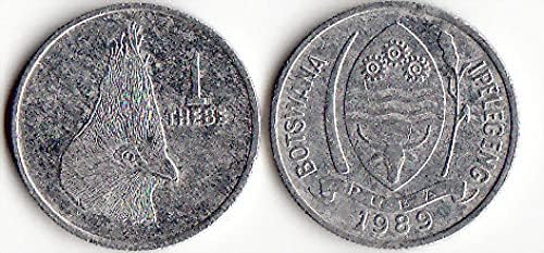 Afrika Bocvana 1 Aluminij kovanica West-to-Pien Nasumične kovanice kovanice kovanice