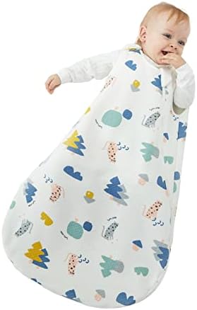 Duomiaomiao cijelu sezonu vreća za spavanje, tog 1,0 lagana i prozračna podložna deka za dijete za bebe, vreća za spavanje prijelaza