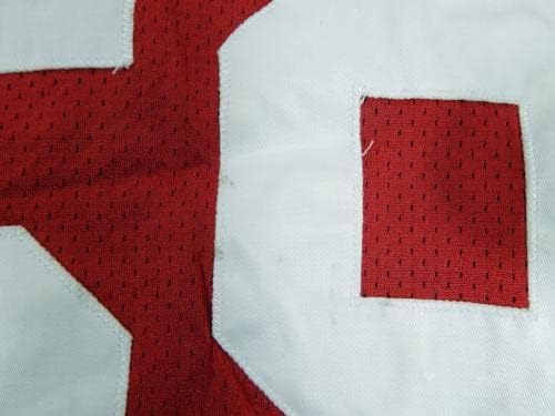 1990 -ih San Francisco 49ers 59 Igra Korištena Red Jersey DP34712 - Nepodpisana NFL igra korištena dresova
