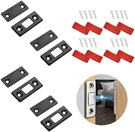 CYLOVINHO KABINET MAGNETSKI UHTELJI, 2 PACK Ultra tankih magneta za vrata za ormariće zalijepiti se na ladicama magneti za zatvaranje