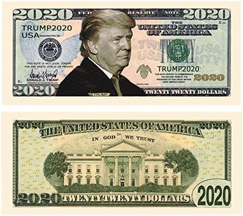 Univerzalni utjecaj - podržavam predsjednika Trumpa - 18 x 12 znak kampanje - sa 2020. godišnjim izborima za kolekcionarski račun sa