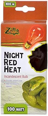 Noćna crvena žarulja sa žarnom niti za gmazove