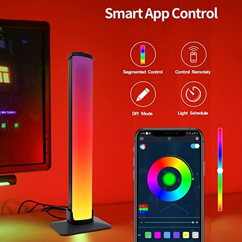 Averyshop Smart Light Bar, RGB Smart LED svjetla, TV pozadinsko osvjetljenje s modusima scene i glazbenim načinima, App i Bluetooth