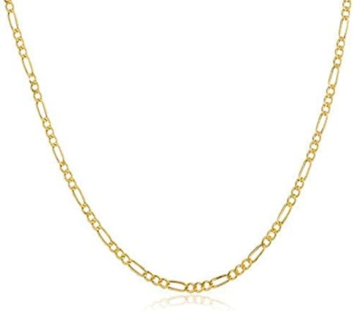 Veronski draguljari 14k ZLATO 2mm i 2.75 mm Talijanska lančana ogrlica od 14k, ogrlica od lanca od 14k, ženska ogrlica za djevojčice,
