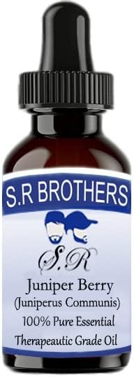 S.r Brothers Juniper Berry čisto i prirodno terapeautičko esencijalno ulje s kapljicama 100 ml