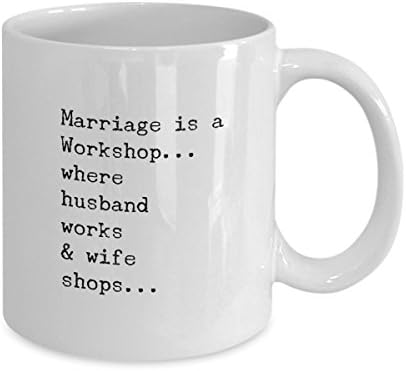 Smiješna obljetnica kave poklon za žene i muškarce koji imaju sve - brak šalica za parove - muž poklon od žene ili obrnuto - Valentinovo