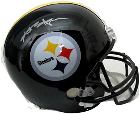 Antonio Braun Pittsburgh Steelers potpisao je kopiju kacige u punoj veličini 131512-NFL kacige s autogramom