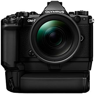 Kit Olympus OM-D E-M5 Mark II, sistemski fotoaparat Micro Four Thirds + univerzalni zoom M. Zuiko 12-40 mm PRO + Držač baterije Power