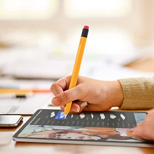 Love Mei iPad olovka Silikonski pokrov dvostruke boje Kompatibilan s Apple Pencil 2nd generacijom, kompatibilan s magnetskim punjenjem