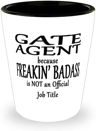 Agent za vrata, jer jebeni badass nije službeni naziv posla-jedinstvena čaša za piće jedinstvena je šala za agenta za vrata
