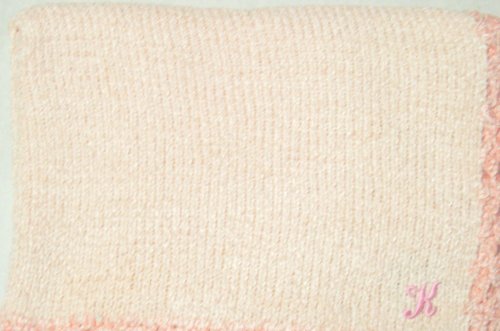Pletena na ručno pletenica Baby Pink Chenille Hand Crochet Dovršeno ružičastim rayon Chenille Dojenčadi Djevojke Velike pokrivača Veličina
