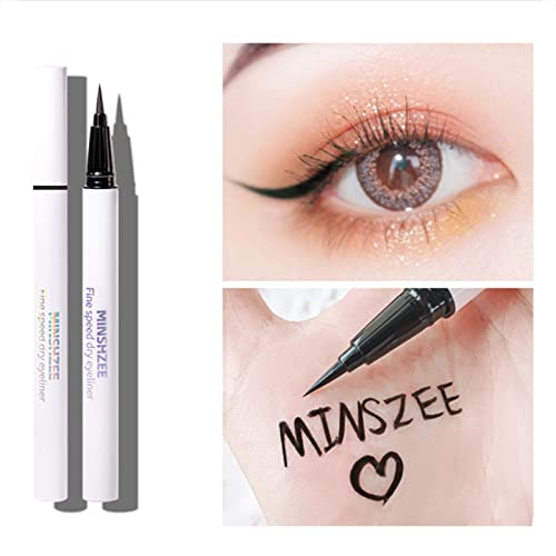 ; dugotrajna olovka za oči s ultra tankim vrhom, formula koja se brzo suši, glatka crna, 1 pakiranje koje budi ljepotu