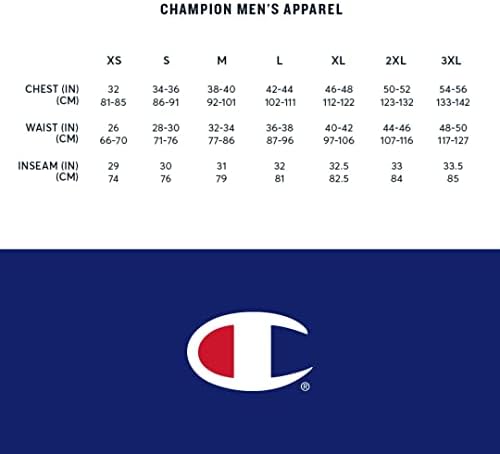 Champion muški 6 kompresijski kratak, C logotip