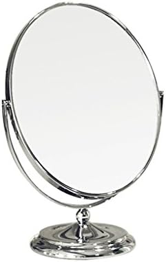 Okruglo samostojeće ogledalo za šminkanje u mumbo-u / isprazno ogledalo, reverzibilno