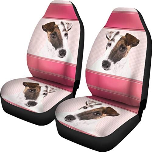 Pawlice Smooth Fox Terrier print za pseće prekrivače sjedala