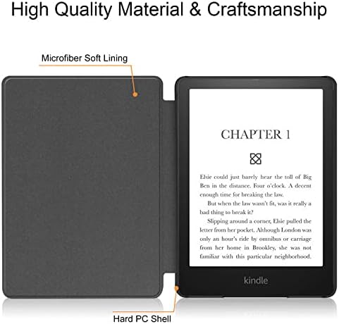 Futrola odgovara 6-inčnom čitaču e-knjiga 10. generacije 1018. godine, visokokvalitetnim navlakama od PU kože, vodootpornom tankom