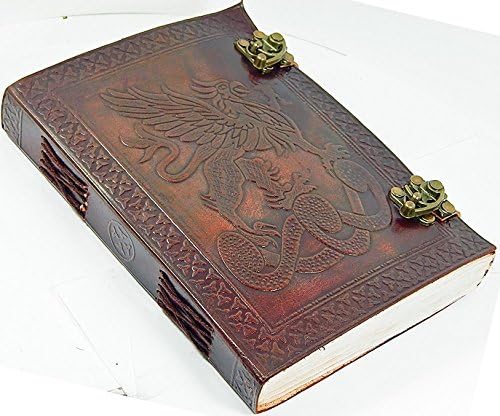 Anuent kožni časopisi božićni poklon ručno izrađeni tradicionalna originalna kožna naslovnica Personal Plain Journal dnevnik bilježnica