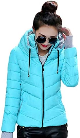 Adongnywell ženska jakna s pakiranjem jakne lagana puna rezistentna rezistentna kratki kaputi nadmašeni su