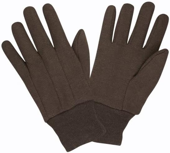 Jersey teške pamučne rukavice, smeđe boje, veličina, 14001,