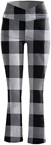 JOFOW WOMENS TAGGING TWATPANTS COMO PATCHWORD DOTS Print casual Stretch Sport Yoga hlače
