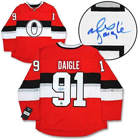 Alexandre Daigle Ottawa Senatori autogramirani fanatici Jersey - Autografirani NHL dresovi