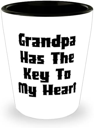 Vrlo poseban djed, djed ima ključ mog srca, jedinstvena ideja je čaša za Dan očeva za Djeda