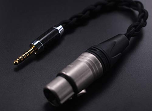 KK kabel ta-ka 4,4 mm mužjaka do 4-pin XLR ženskog kabela za uravnoteženi slušalica, kabel za nadogradnju zvuka. Ta-ka