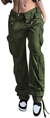 Miashui žene povremene hlače visoki struk modne hlače za vješanje traper -strupke ženske haljine hlače za žene posao casual